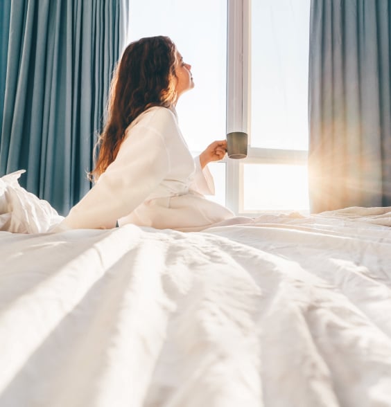 Pure Sleep Zones at AllerEase rooms